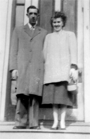 649: Henry McFarlane and his wife Nell Lambe. (circa 1949) [courtesy of Julia (Carroll) Best]  - Mary Ellen (Nell) daughter of Michael Lambe &amp;amp; Johanna Best